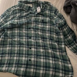 American Eagle Blue Flannel (BRAND NEW)